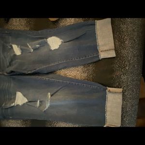 NWOT boyfriend crop Jean